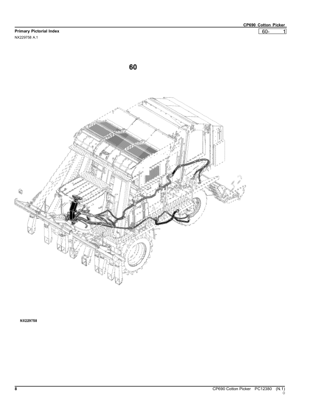 John Deere CP690 Cotton Picker Parts Catalog PC12380-16 - Image 12