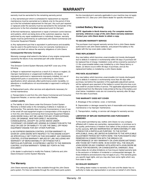 John Deere CS and CX Series Gator UTV Operators Manual OMM150904-K4 - Image 12
