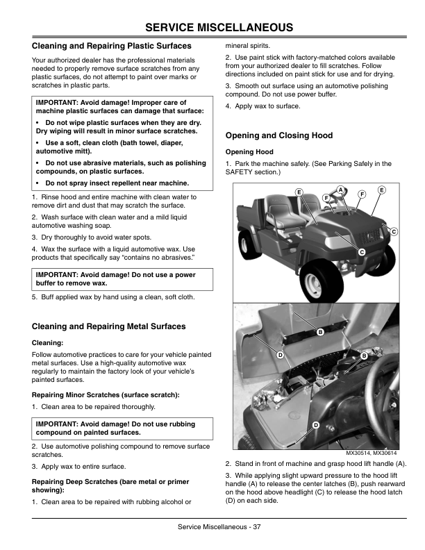 John Deere CS and CX Series Gator UTV Operators Manual OMM150904-K4 - Image 10