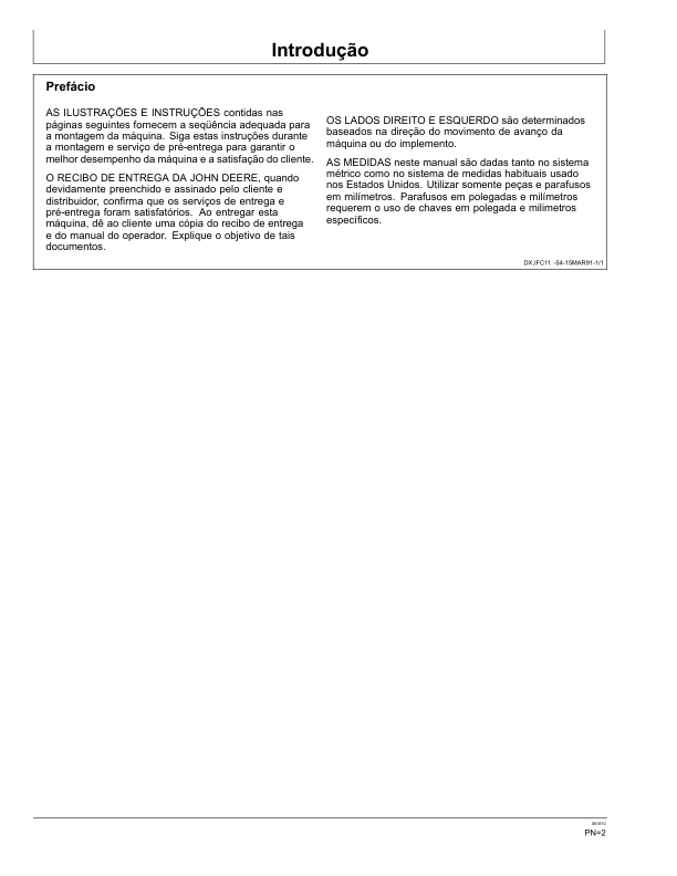 John Deere DB Planter Operators Manual PDIA88877 PT - Image 3