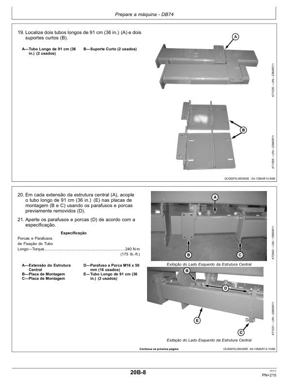 John Deere DB50 DB74 DB90 Seed Planter Operators Manual OMKK13869 PT - Image 9