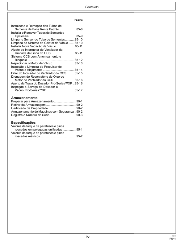 John Deere DB50 DB74 DB90 Seed Planter Operators Manual OMKK13869 PT - Image 7