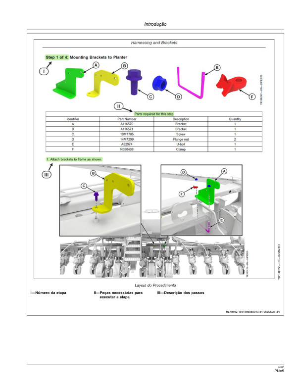 John Deere DB74 Seed Planter Operators Manual A144082X54 PT - Image 6