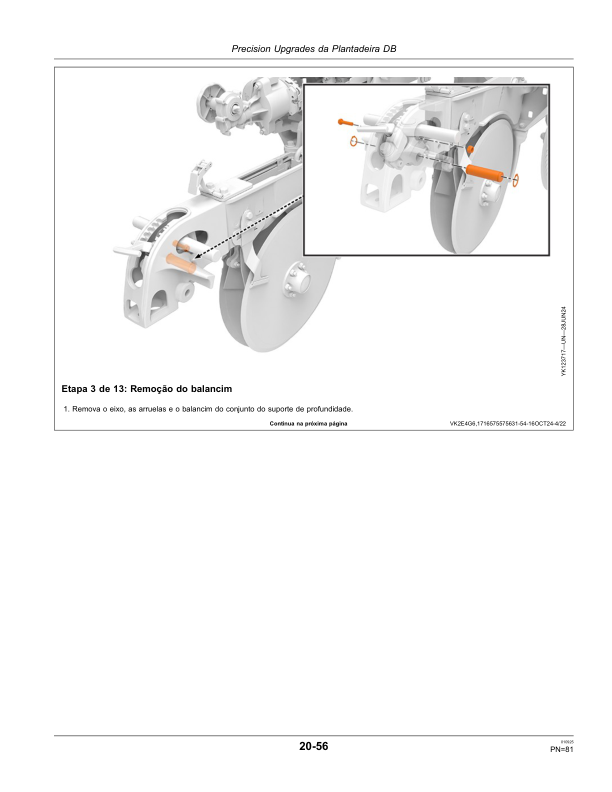 John Deere DB74 Seed Planter Operators Manual A144082X54 PT - Image 16