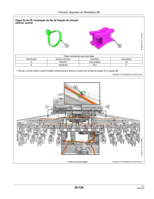 John Deere DB74 Seed Planter Operators Manual A144082X54 PT - Image 10