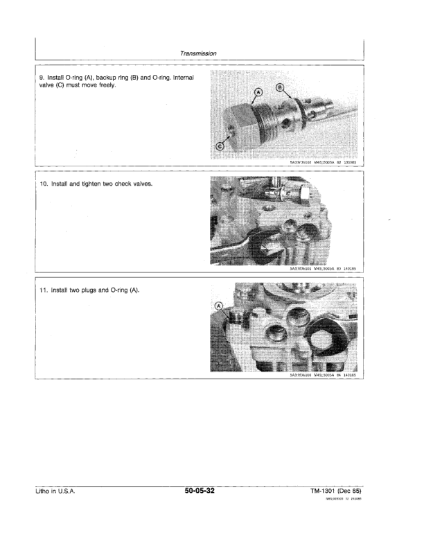 John Deere F910 F930 Front Mower Service Manual TM1301 - Image 16
