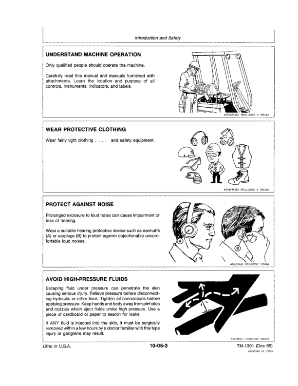 John Deere F910 F930 Front Mower Service Manual TM1301 - Image 10