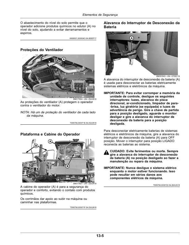 John Deere M4030 M4040 Sprayer Operators Manual SN 1900000 and UP OMKK57264-E1 PT - Image 21
