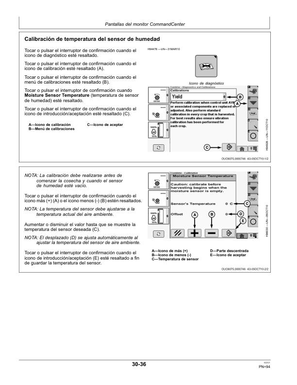 John Deere S660 S670 S680 S690 Combine Harvester Operators Manual OMDQ101822 ES - Image 24