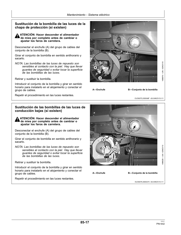 John Deere S660 S670 S680 S690 Combine Harvester Operators Manual OMDQ101822 ES - Image 19