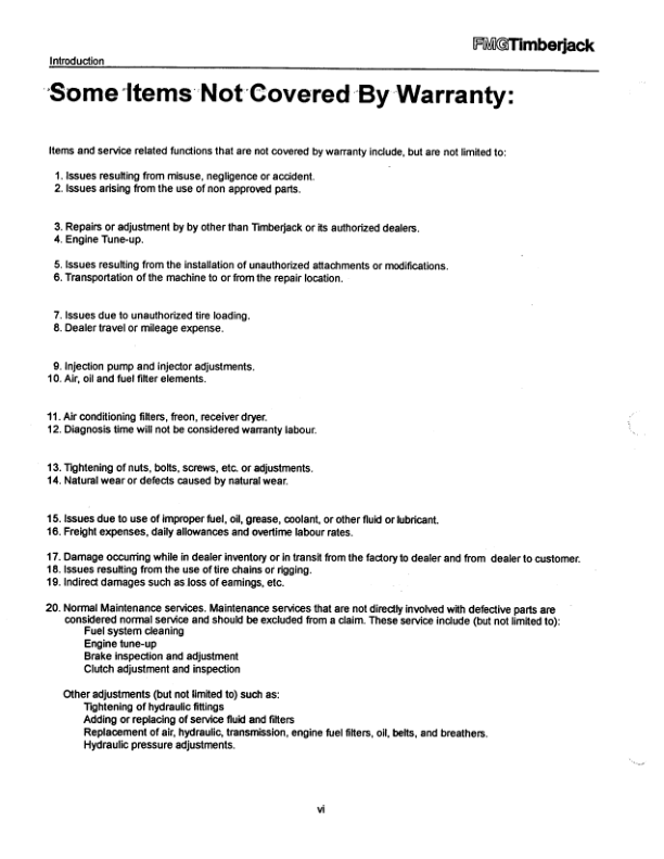 John Deere Timberjack 300 400C Series Skidder Operators Manual SN C12996 and UP CM4609 - Image 3