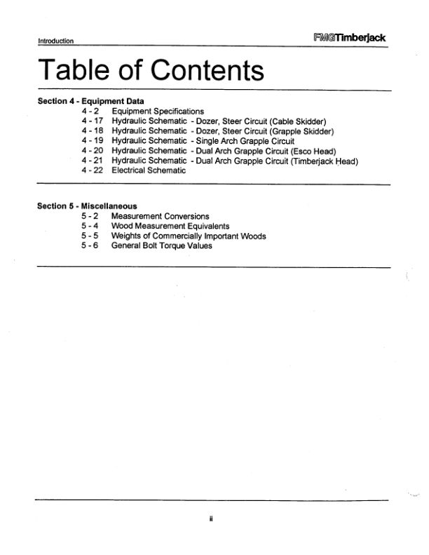 John Deere Timberjack 300 400C Series Skidder Operators Manual SN C12996 and UP CM4609 - Image 8