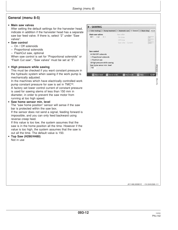 John Deere Timbermatic 300 v2.3.5 Operators Manual OMF071017 - Image 8