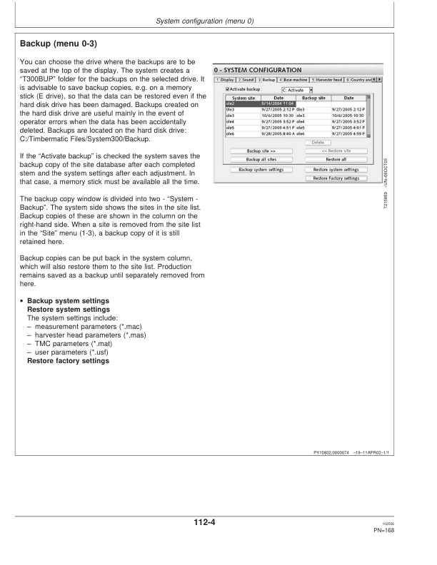 John Deere Timbermatic 300 v2.3.5 Operators Manual OMF071017 - Image 9