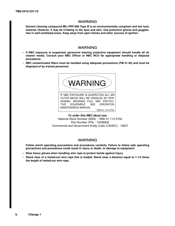 John Deere Tractor with Ripper Bulldozer Service Manual Operators Manual TM5-2410-237-10 - Image 5