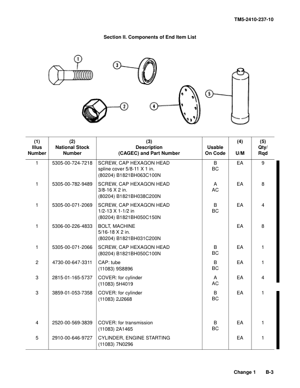 John Deere Tractor with Ripper Bulldozer Service Manual Operators Manual TM5-2410-237-10 - Image 12