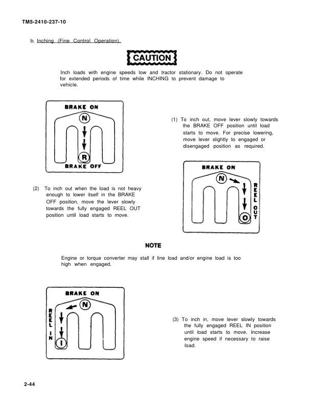 John Deere Tractor with Ripper Bulldozer Service Manual Operators Manual TM5-2410-237-10 - Image 10