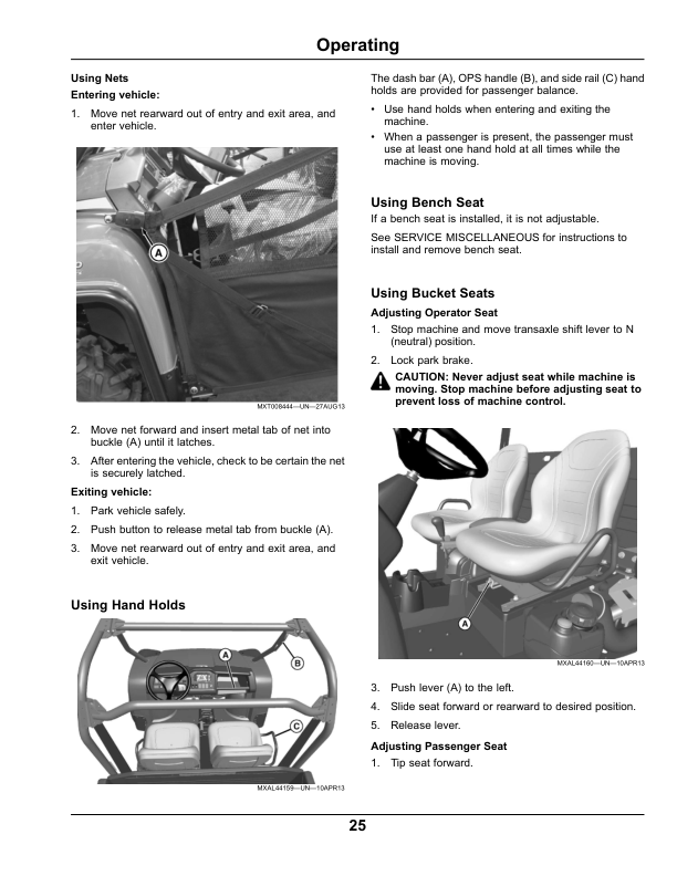 John Deere XUV 625i Gator UTV Operators Manual OMM175150 - Image 8