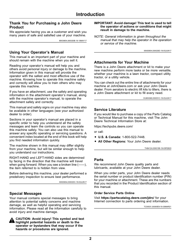John Deere XUV865E XUV865M XUV865R Gator UTV Operators Manual OMUC26718-C1 - Image 3