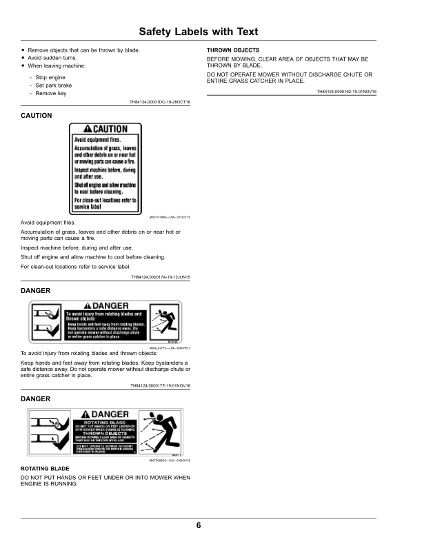 John Deere Z335E Z345M Z345R Z355E Z355R Z365R Z375R ZTrack Mower Operators Manual OMUC28756-K0 - Image 7