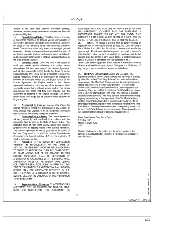 John Deere130G 130GLC Excavator Operators Manual OMT407103X54 PT - Image 9