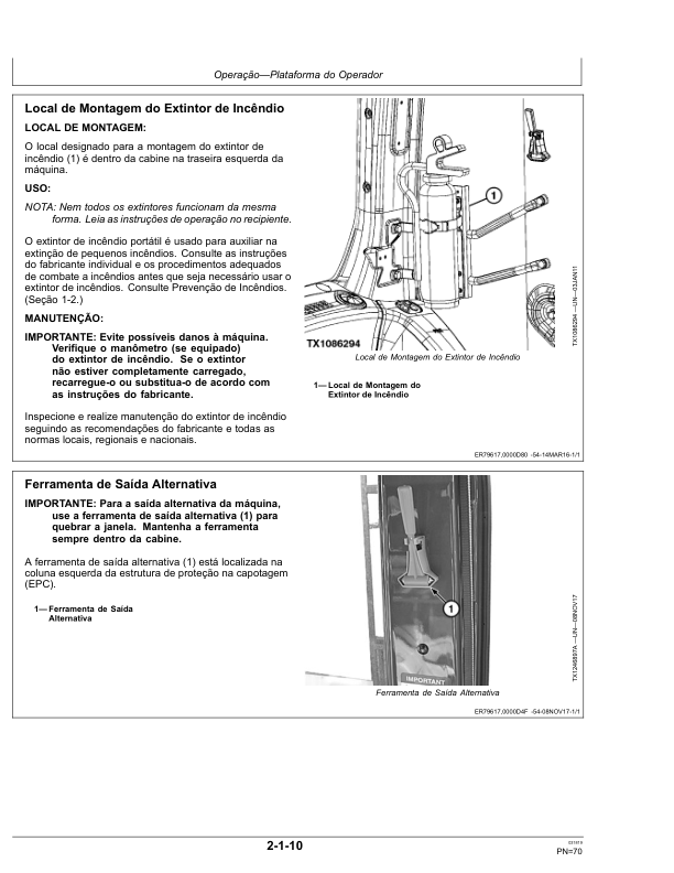 John Deere130G 130GLC Excavator Operators Manual OMT407103X54 PT - Image 18