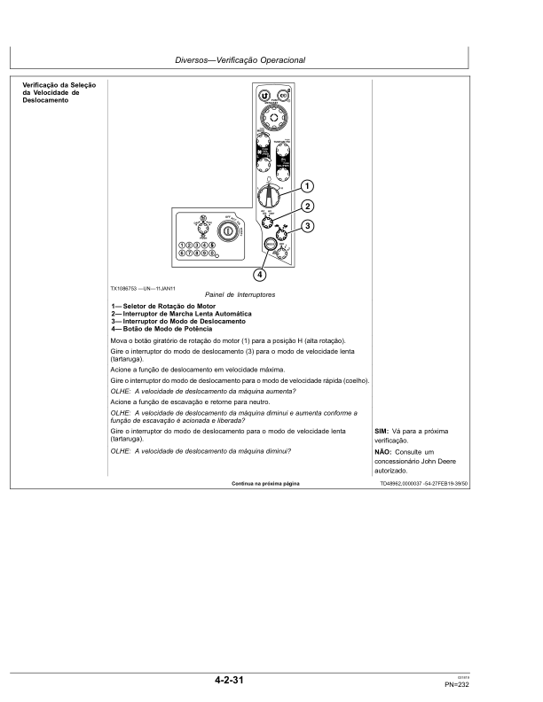 John Deere130G 130GLC Excavator Operators Manual OMT407103X54 PT - Image 14