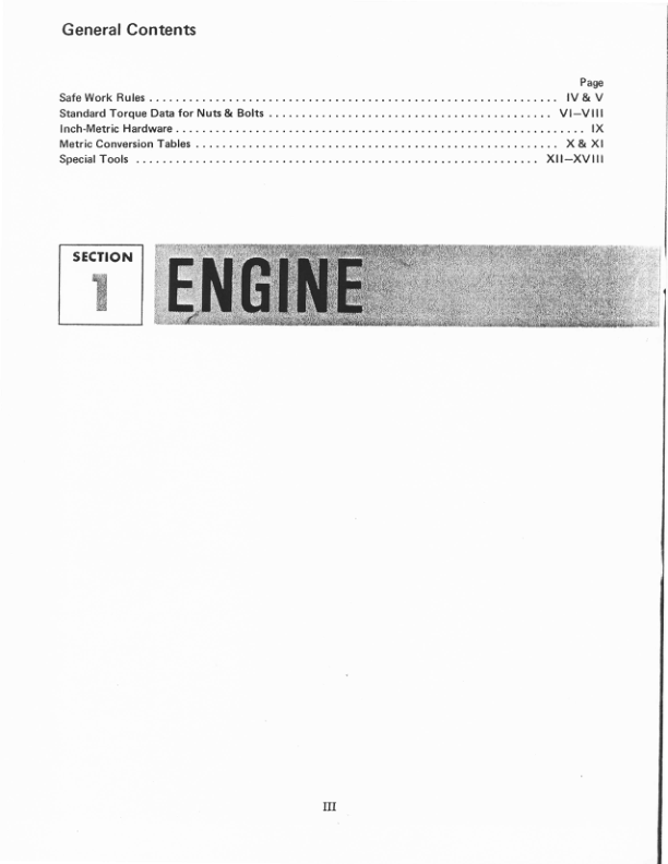 Kubota D600B Engine Service Manual - Image 4