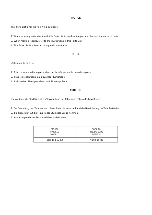 Kubota D902-E2B-EU-X2 Engine Parts Catalog - Image 3