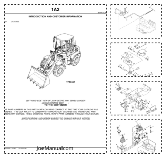 John Deere 304H Wheel Loader Parts Catalog 2000- PC2807