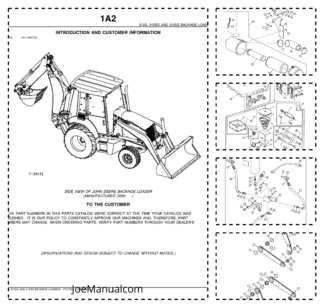John Deere 310G 310SG 315SG Backhoe Loader Parts Catalog PC2755