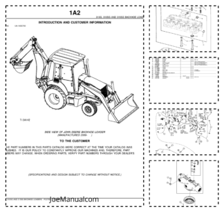 John Deere 310G 31SG 315SG Backhoe Loader Parts Catalog 2000- PC2755