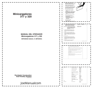 John Deere 317 320 Skidsteer Operators Manual OMT205056-J7 ES