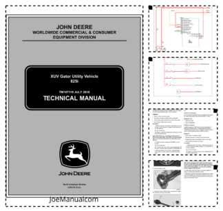 John Deere 325i XUV Gator UTV Technical Service Manual TM107119