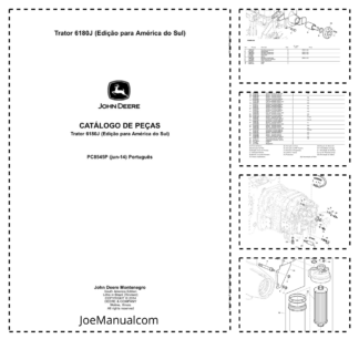 John Deere 3522 Sugarcane Harvester Parts Catalog PC11427P-14 PT