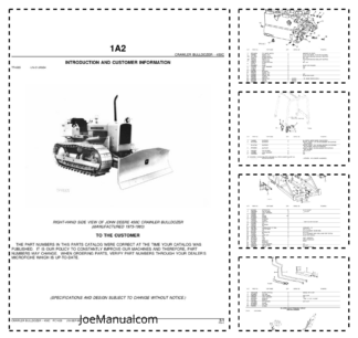 John Deere 450C Bulldozer Parts Catalog PC1420