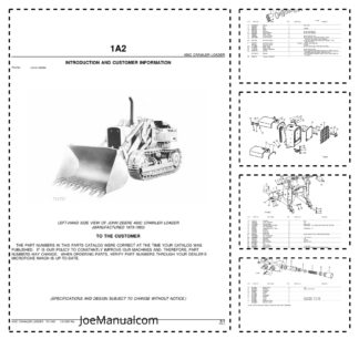 John Deere 450C Crawler Loader Parts Catalog 1973-1983 PC1443