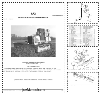 John Deere 700G Bulldozer Parts Catalog PC2793