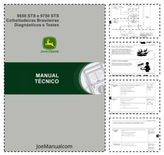 John Deere 9650 6750STS Combine Harvester Diagnotics and Test Service Manual TM2802 PT