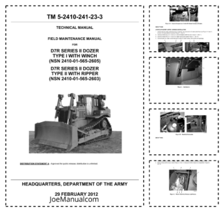 John Deere D7R Series II Bulldozer Service Manual TM5-2410-241-23-3