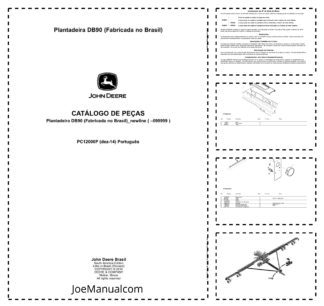 John Deere DB90 Seed Planter Operators Manual PC12000P PT