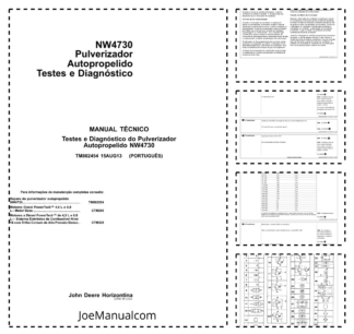 John Deere NW4730 Sprayer Diagnostic and Test Service Manual