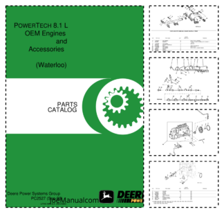 John Deere PowerTech 8.1 L Engine Parts Catalog PC2527