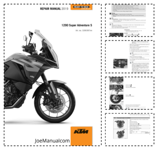 KTM 1290 Super Adventure S Motorcycle Repair Manual 2019 3206367EN
