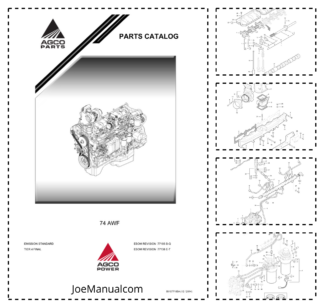 SISU 74 AWF Tier 4 Final Engine Parts Catalog