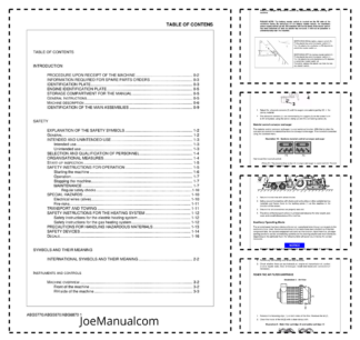 Volvo ABG5770 5870 6870 Paver Operators Manual