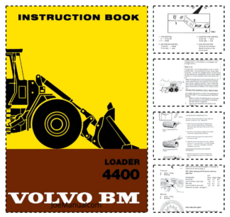 Volvo BM 4400 Wheel Loader Operators Manual