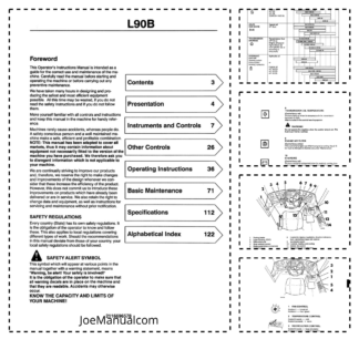 Volvo BM L90B Wheel Loader Operators Manual VOE2116696578