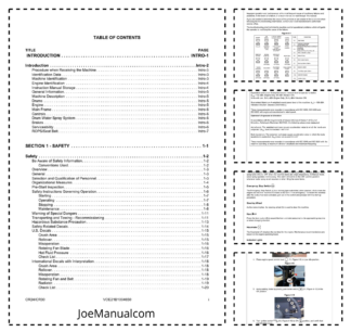 Volvo CR24 CR30 Roller Operators Manual VOE21B1004650H