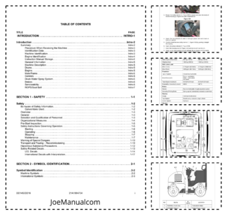 Volvo DD14S DD16 Compactor Operators Manual VOE21A1004754H